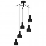 Lamparas Eglo Lampara Casibare Negro 99553