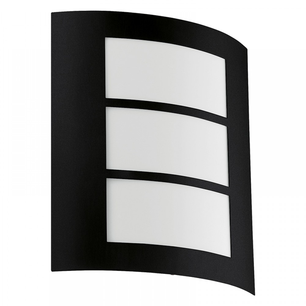 Lamparas Eglo Exterior City Negro 99567