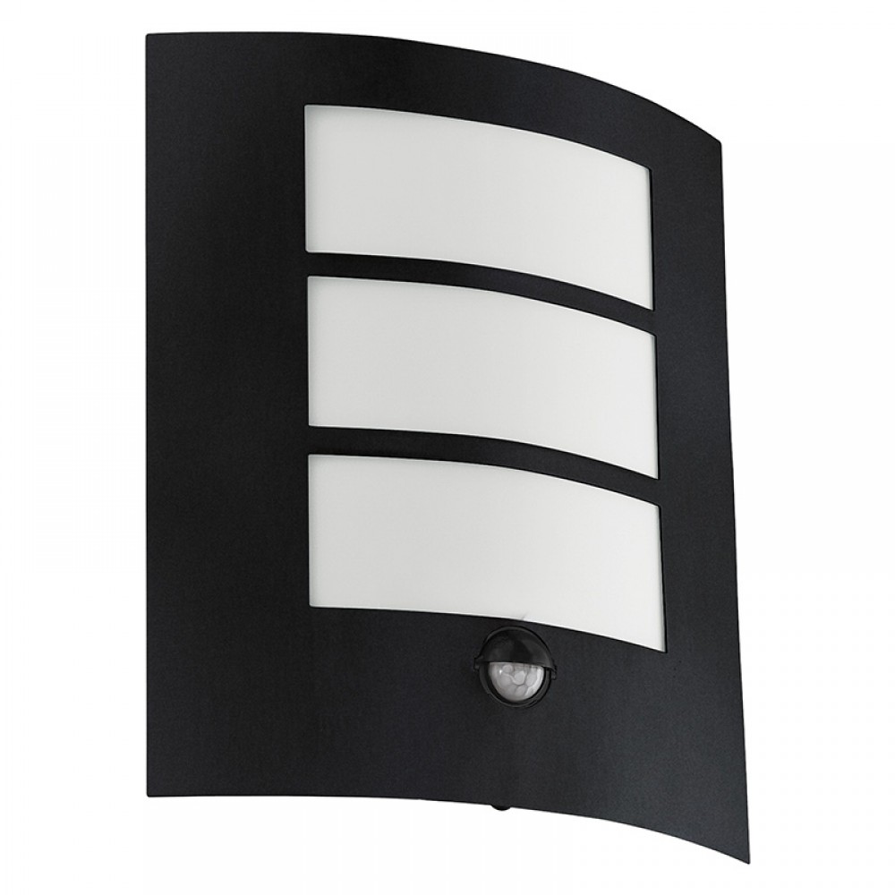 Lamparas Eglo Exterior City Negro 99568