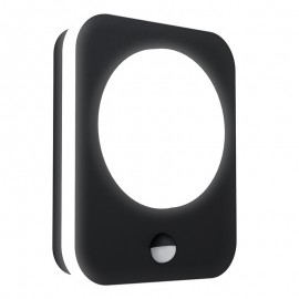 Lamparas Eglo Exterior Madriz Negro 99584