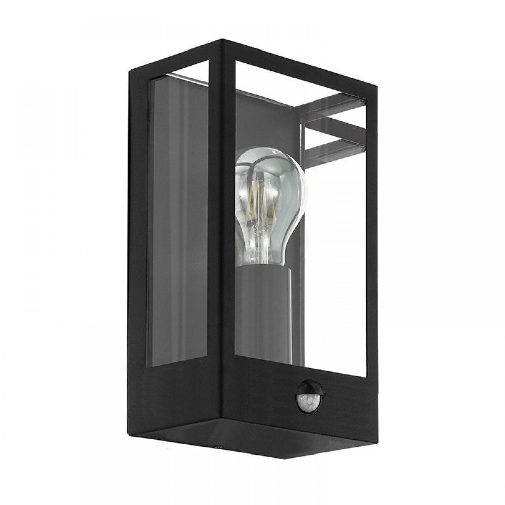 Lamparas Eglo Exterior Alamonte Negro 99587
