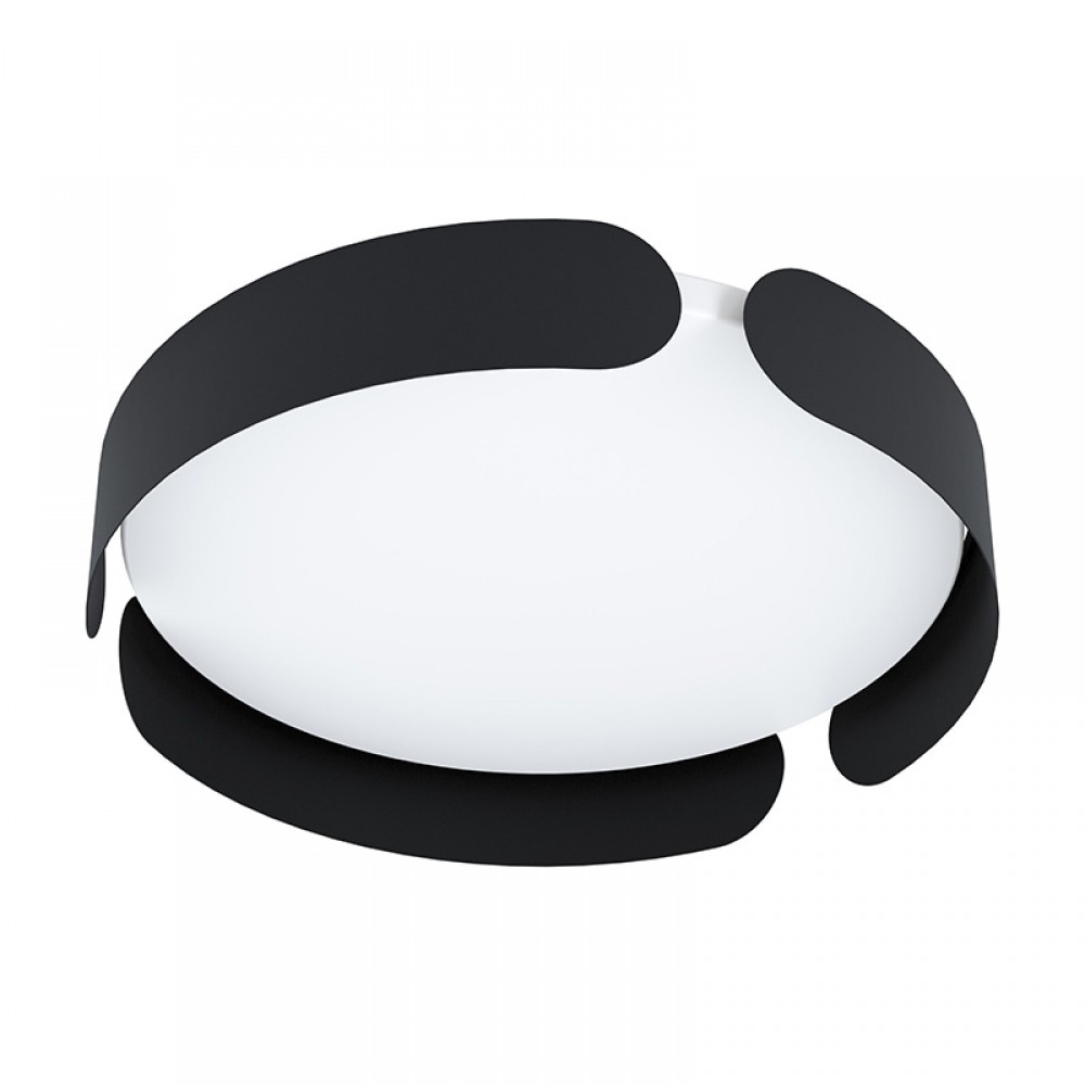Lamparas Eglo Lampara Valcasotto Negro 99621