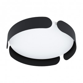 Lamparas Eglo Lampara Valcasotto Negro 99621