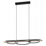 Lamparas Eglo Lampara Boyal Negro-Marron 99625