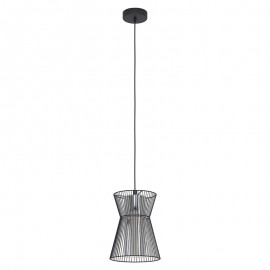 Lamparas Eglo Lampara Maseta Negro 99633