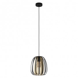 Lamparas Eglo Lampara Encinitos Negro-Oro 99665