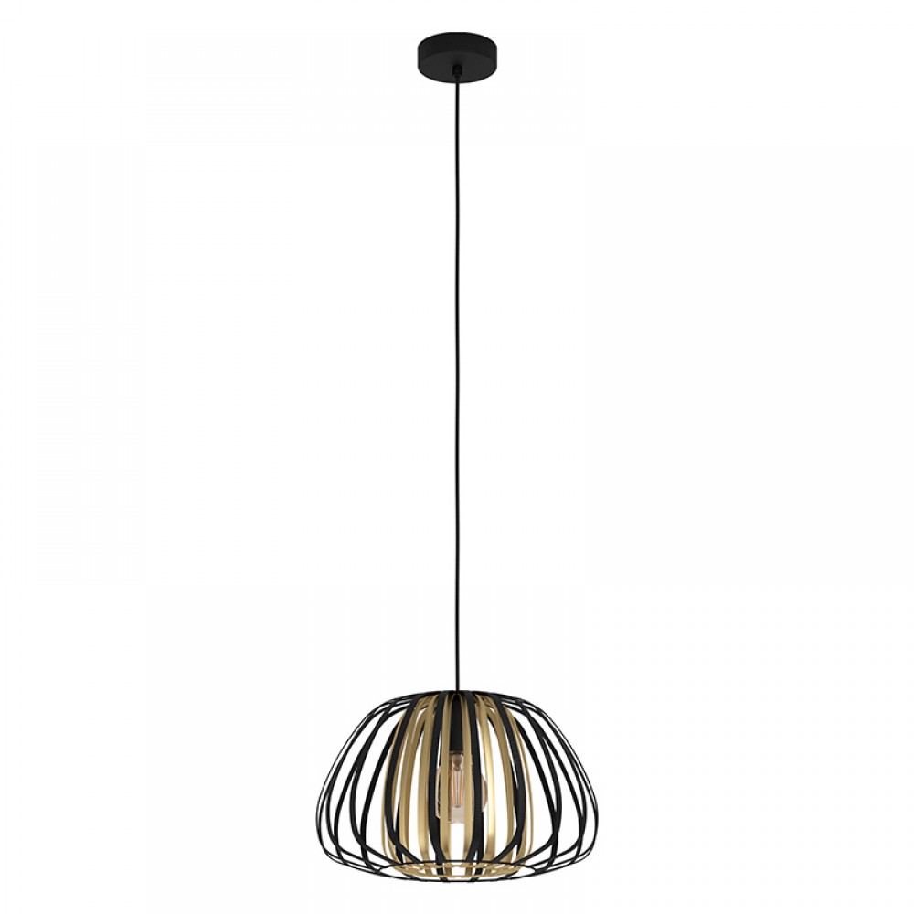 Lamparas Eglo Lampara Encinitos Negro-Oro 99666
