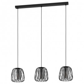 Lamparas Eglo Lampara Floresta Negro 99706