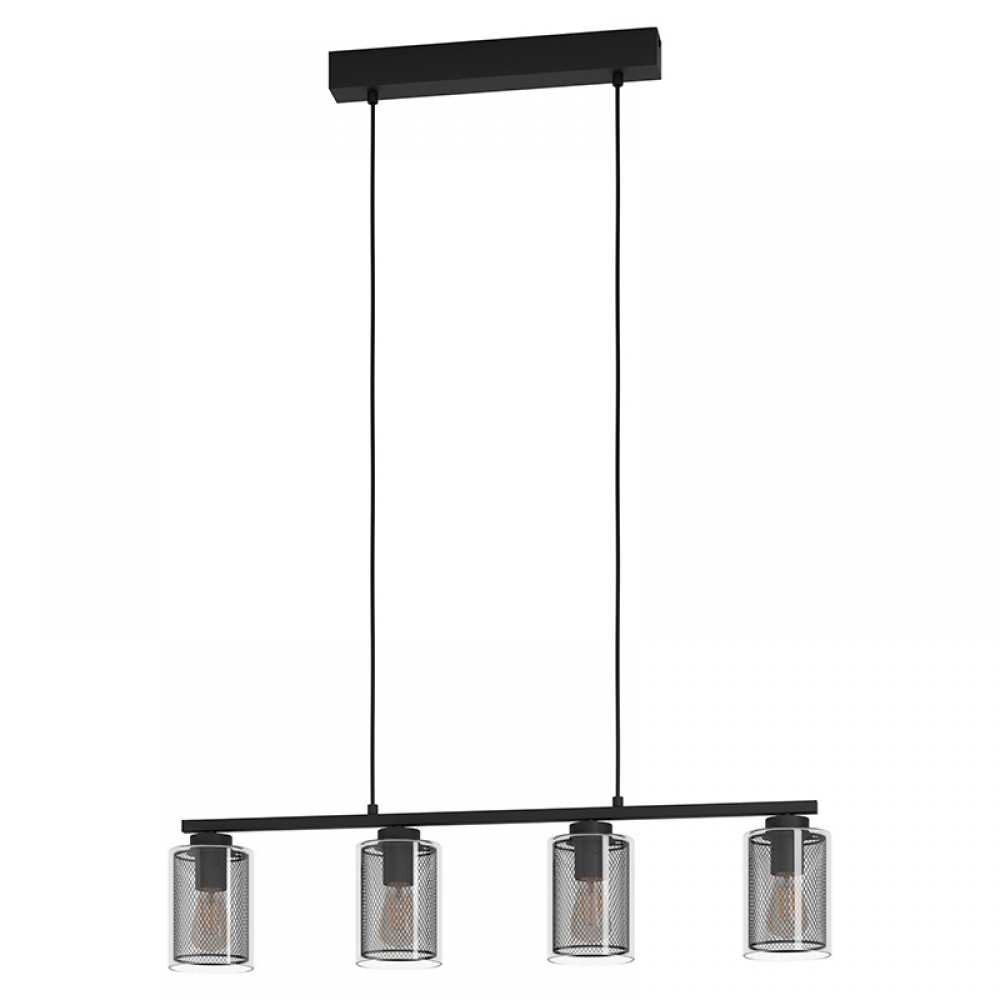 Lamparas Eglo Lampara Zocabon Negro 99707