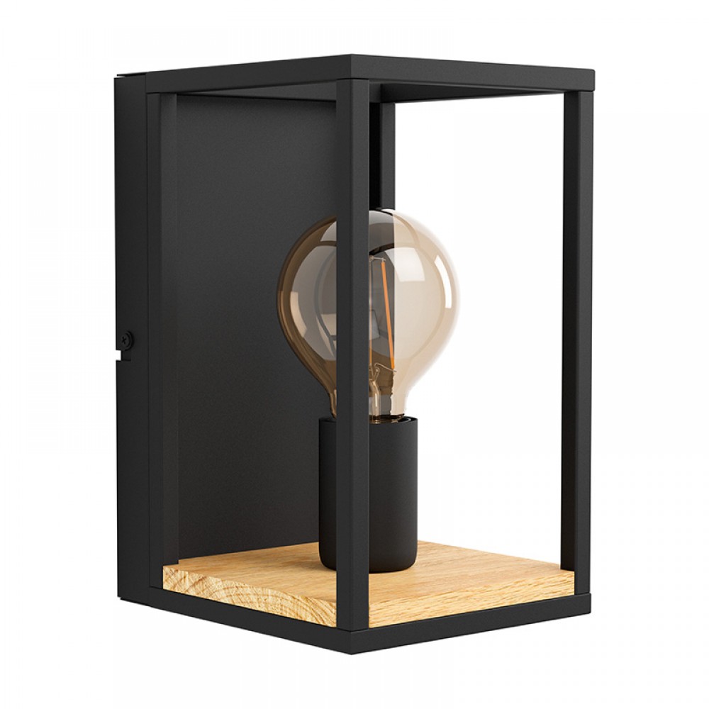 Lamparas Eglo Lampara Libertad Negro-Marron 99796