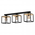 Lamparas Eglo Lampara Libertad Negro-Marron 99856