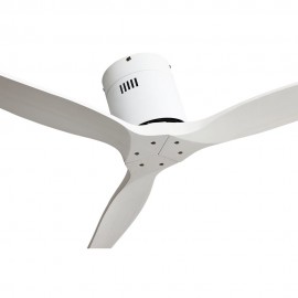 Ventilador Aguilon DC Blanco 132Ø 3 Aspas Blancas, Mando y Temporizador 128290301
