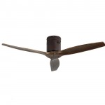 Ventilador Aguilon DC Marron 132Ø 3 Aspas Roble, Mando y Temporizador 128290302