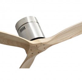 Ventilador Aguilon DC Niquel 132Ø 3 Aspas Haya, Mando y Temporizador 128290342