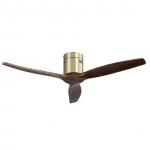 Ventilador Aguilon DC Cuero 132Ø 3 Aspas Roble, Mando y Temporizador 128290364