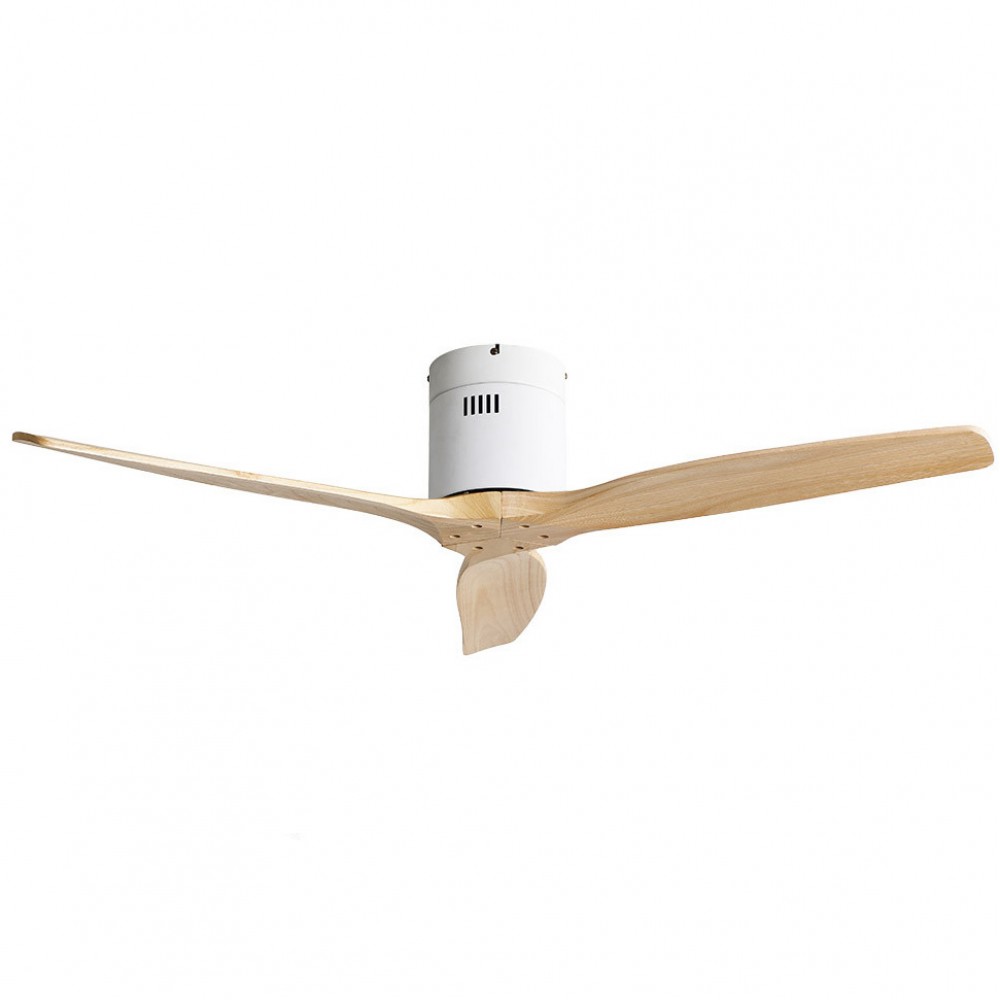 Ventilador Hayate DC Blanco-Haya 132Ø Sin Luz 3 Aspas Mando Y Temporizador 128290368