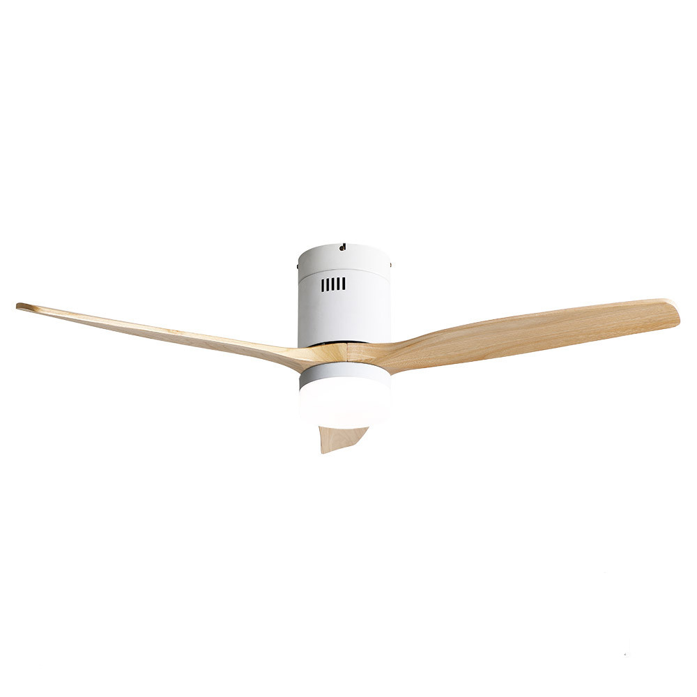 Ventilador Aguilon DC Blanco-Haya 132Ø 18W 3 Aspas Mando Memoria Y Temporizador 128291368