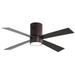 Ventilador Barine Marron 122Ø 18w 4 Aspas Haya-marron, Mando y Temporizador 128391402