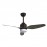 Ventilador Gerona Marron-roble 120Ø 18w 3 Aspas Mando y Temporizador 128491302