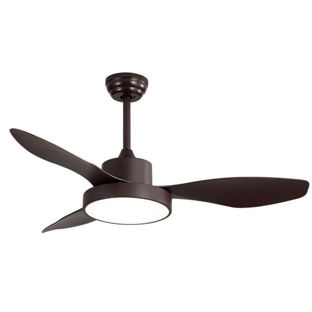 Ventilador Hayate DC Marron 120Ø 48w 3 Aspas Mando, Memoria Y Temporizador 128591302