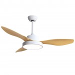 Ventilador Hayate DC Blanco-Haya 120Ø 48W 3 Aspas Mando Memoria Y Temporizador 128591368
