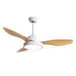 Ventilador Hayate DC Blanco-Haya 97Ø 24W 3 Aspas Mando Memoria Y Temporizador 128599368