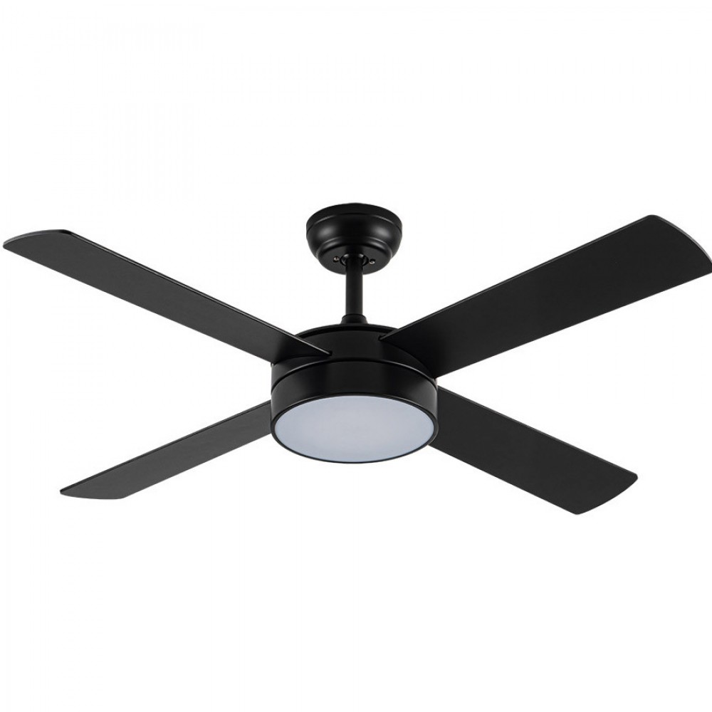 Ventilador Nevery DC Negro 122Ø 26w 4Aspas Mando Memoria Y Temporizador 128791409