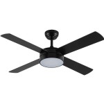 Ventilador Nevery DC Negro 122Ø 26w 4Aspas Mando Memoria Y Temporizador 128791409