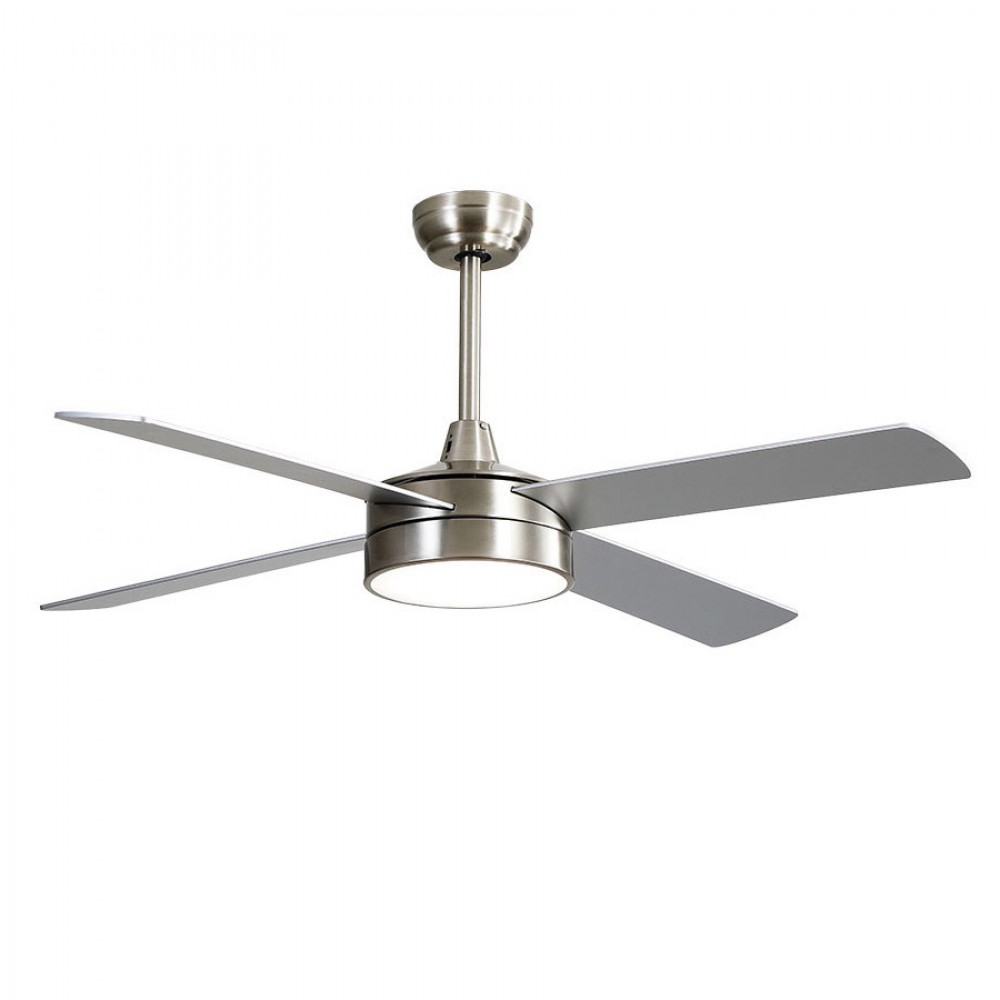 Ventilador Nevery DC Niquel 122Ø 26w Haya-plata Mando, Memoria y Temporizador 128791410
