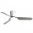 Ventilad Kochi DC Niquel 132Ø 18w 3 Aspas Plata Mando y Temporizador 129191342
