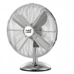 Ventilador Pali Sobremesa Cromo 43Ø 50w 3 Velocidades Oscilante 129571020