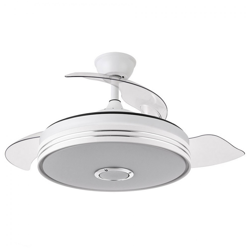 Ventilador Matanuska DC Blanco 108Ø 72w Bluethooth Mando Memoria y temporizador 142791401