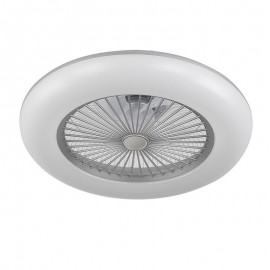 Ventilador Peri 72w Plata5 Aspas 55Ø Mando, Memoria y Temporizador 158191510