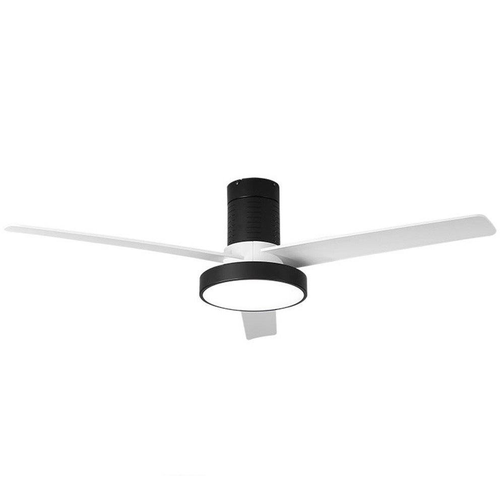 Ventilador Pax DC Negro 139Ø 40W 3Aspas Blancas Mando, Memoria y Temporizador 158591326