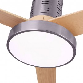 Ventilador Pax DC Niquel 139Ø 40W 3Aspas Haya Mando, Memoria y Temporizador 158591342