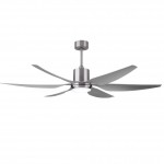 Ventilador Otto DC Niquel 167Ø 24W 6Aspas Plata Mando, Memoria y Temporizador 158691663