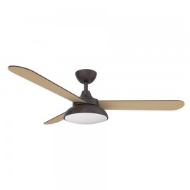 Ventilador Umi DC Marron 132Ø 24W 3Aspas Marron-Haya Mando, Memoria y Temporizador 158891302