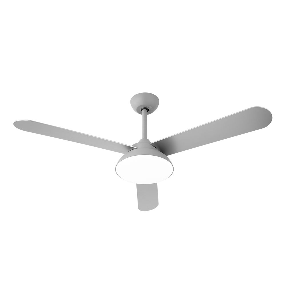 Ventilador Umi DC Gris 132Ø 24W 3Aspas Gris-Haya Mando, Memoria y Temporizador 158891382