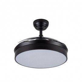 Ventilador Cala DC Plegable 109Ø Negro 72w Mando, Memoria y Temporizador 158991402