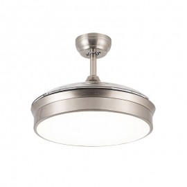 Ventilador Cala DC Plegable 109Ø Niquel 72w Mando, Memoria y Temporizador 158991403