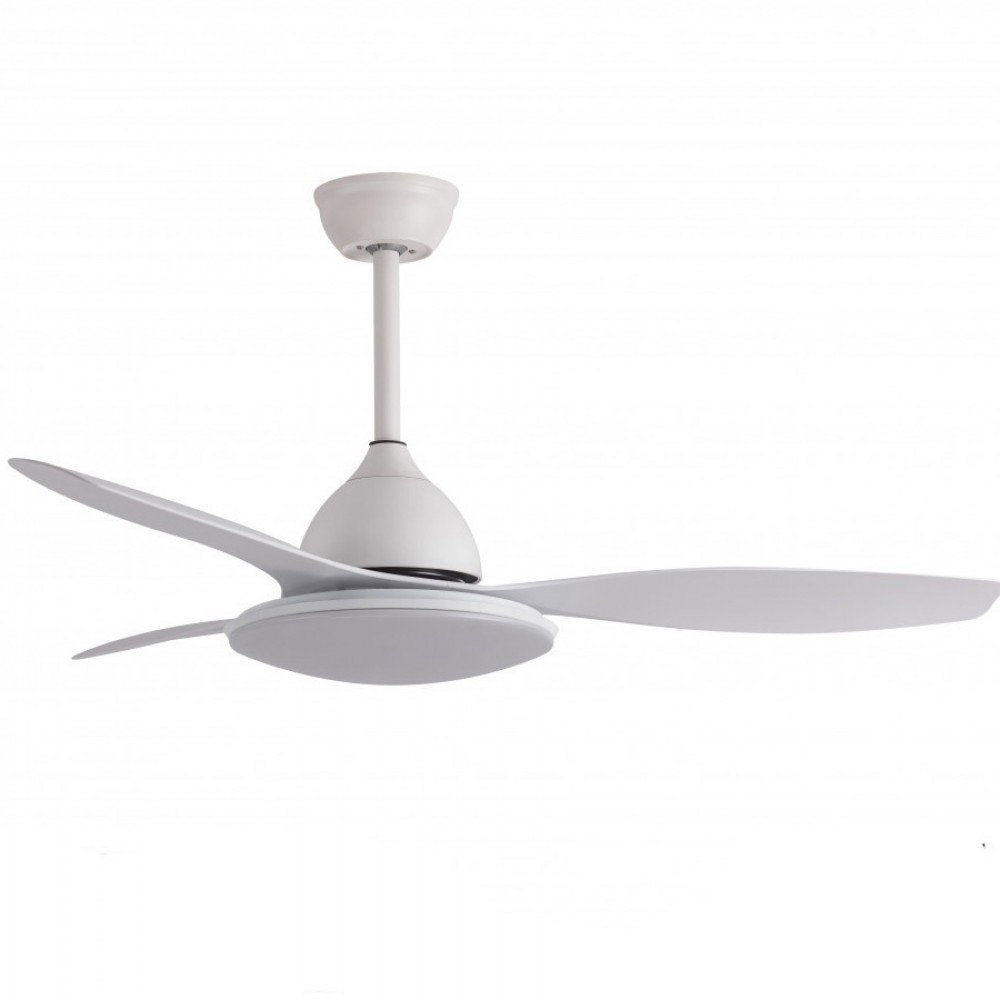 Ventilador Yael DC Blanco 122Ø 72w 3 Aspas, Mando, Memoria y Temporizador 159391301