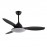 Ventilador Yael DC Negro 122Ø 72w 3 Aspas,Mando, Memoria y Temporizador 159391309