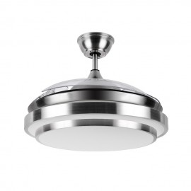 Ventilador Ibe Dc Plegable Niquel 108Ø 72w Mando, Memoria y Temporizador 165291403