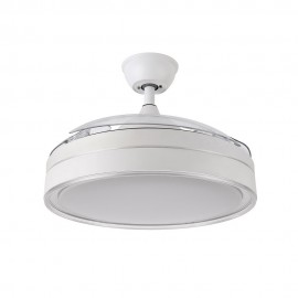 Ventilador Criador DC Plegable Blanco 108Ø 72w Mando, Memoria y Temporizador 165591401