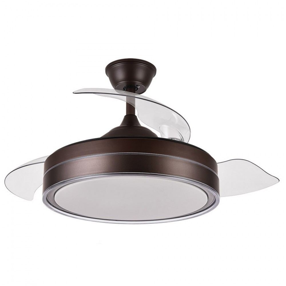 Ventilador Criador Dc Plegable Marron 108Ø 72w Mando, Memoria y Temporizador 165591402