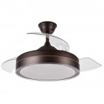 Ventilador Criador Dc Plegable Marron 108Ø 72w Mando, Memoria y Temporizador 165591402