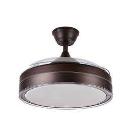 Ventilador Criador Dc Plegable Marron 108Ø 72w Mando, Memoria y Temporizador 165591402