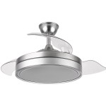 Ventilador Criador DC Plegable Niquel 108Ø 72W Mando, Memoria y Temporizador 165591403
