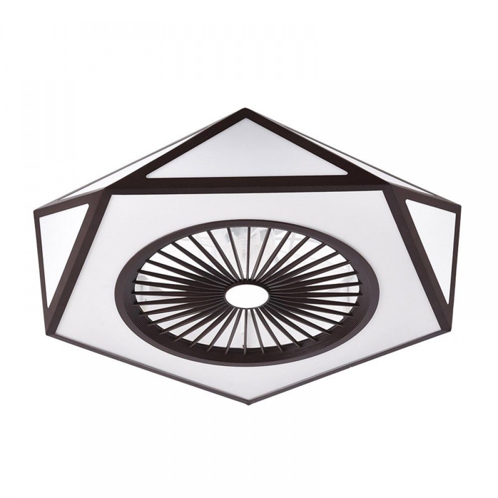 Ventilador Ora Marron 60Ø 80w Mando, Dimable, Memoria Y Temporizador 165891502