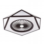 Ventilador Ora Marron 60Ø 80w Mando, Dimable, Memoria Y Temporizador 165891502